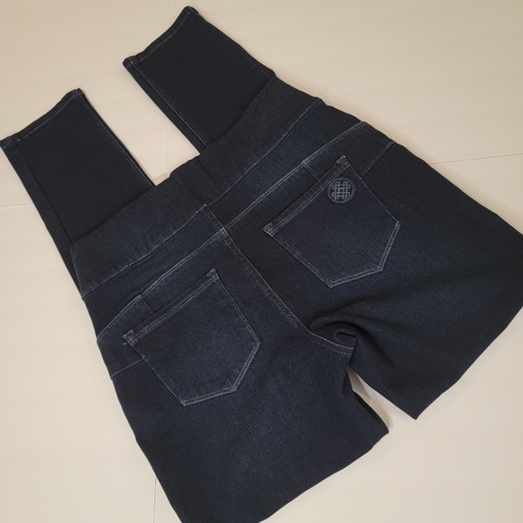 Laurie Felt Women's Cambré Denim Ankle Skinny Pull-on Jeans Small 6/8 - Picture 12 of 13